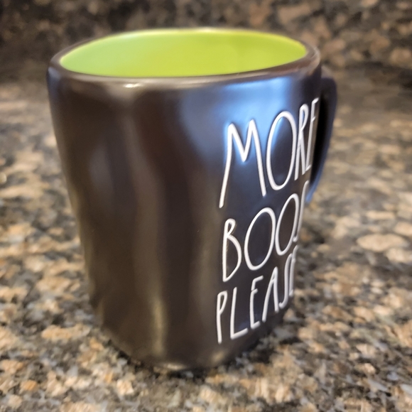 Rae Dunn by Magenta MORE BOOS PLEASE Ceramic 16oz Coffee Mug - Picture 9 of 10